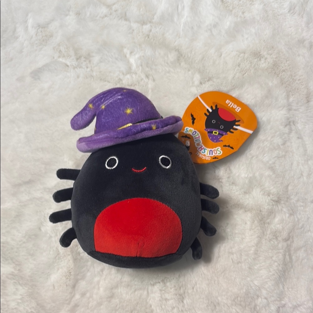Squishmallows Bella Halloween Spider Plush